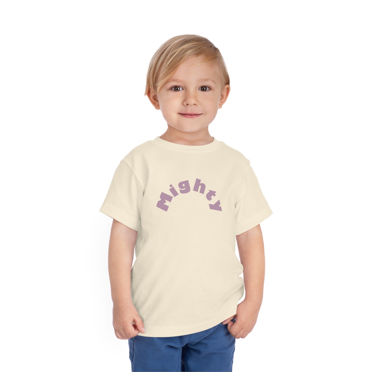 TODDLER MIGHTY TEE - NATURAL
