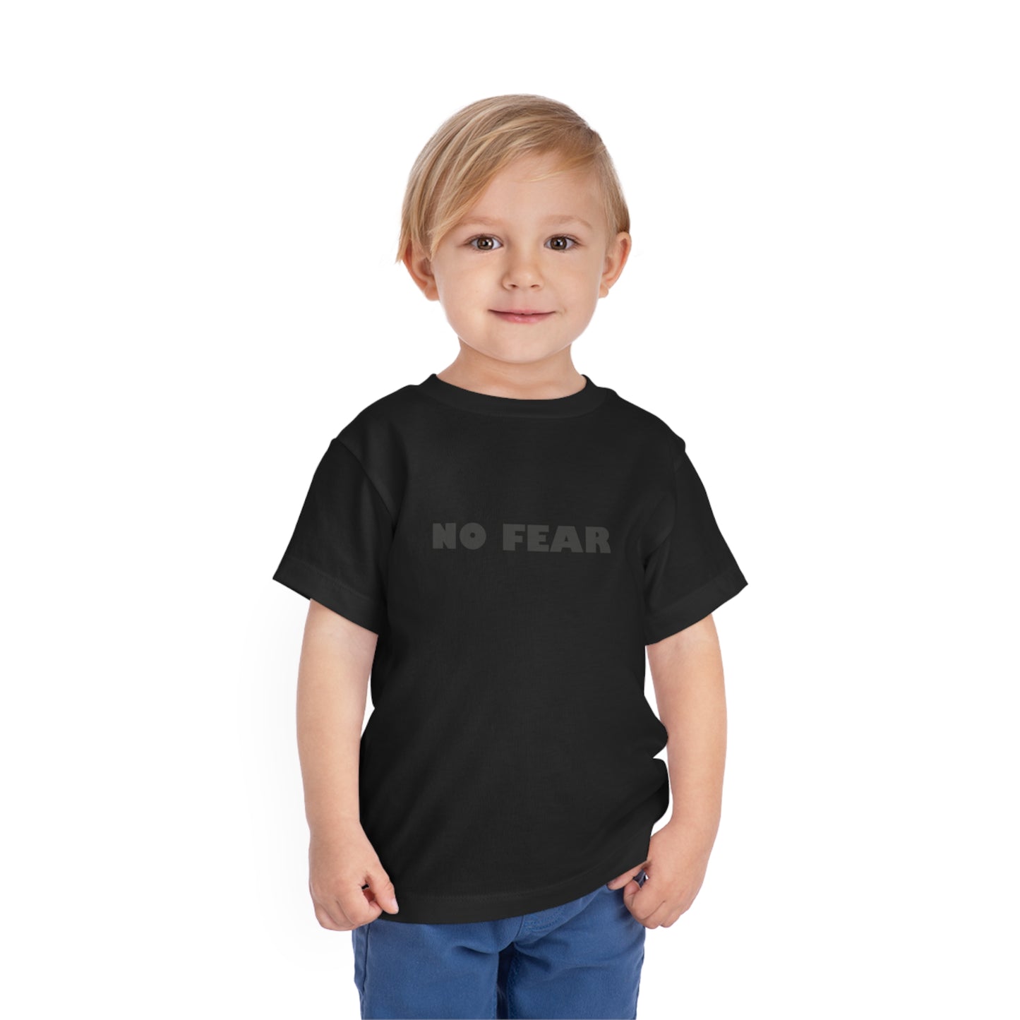 TODDLER NO FEAR TEE - BLACK