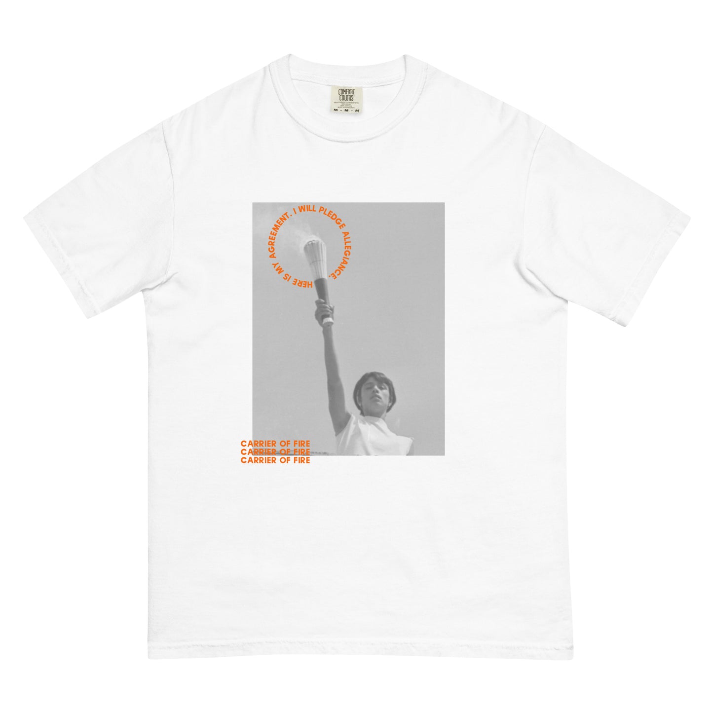 CARRIER OF FIRE TEE (OLYMPIAN)